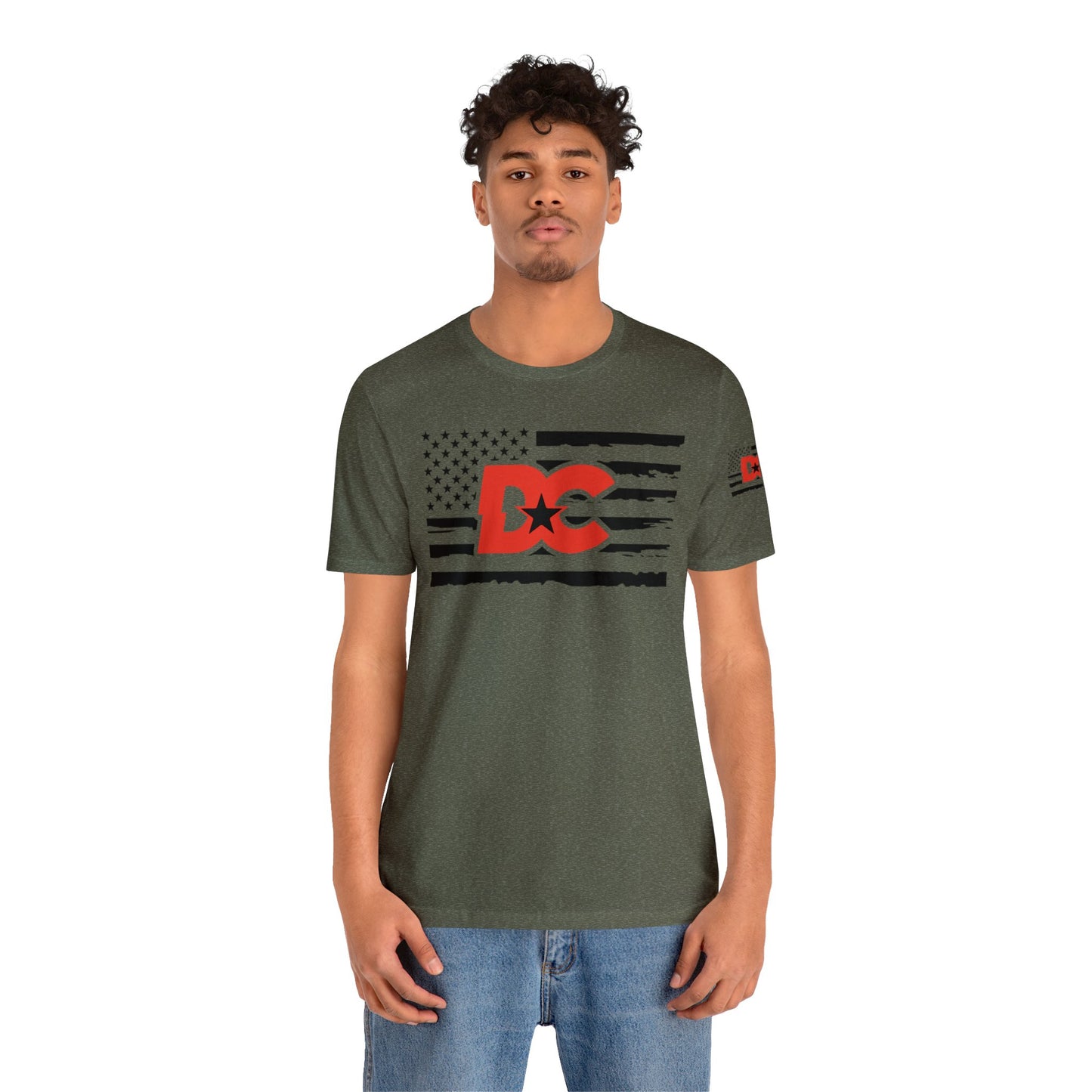 Limited Edition - DC Grunge Flag Tshirt - 500 Units ONLY