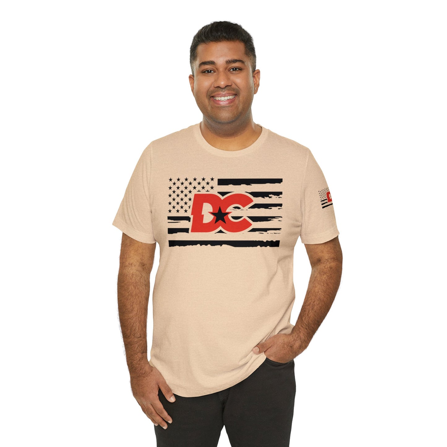 Limited Edition - DC Grunge Flag Tshirt - 500 Units ONLY