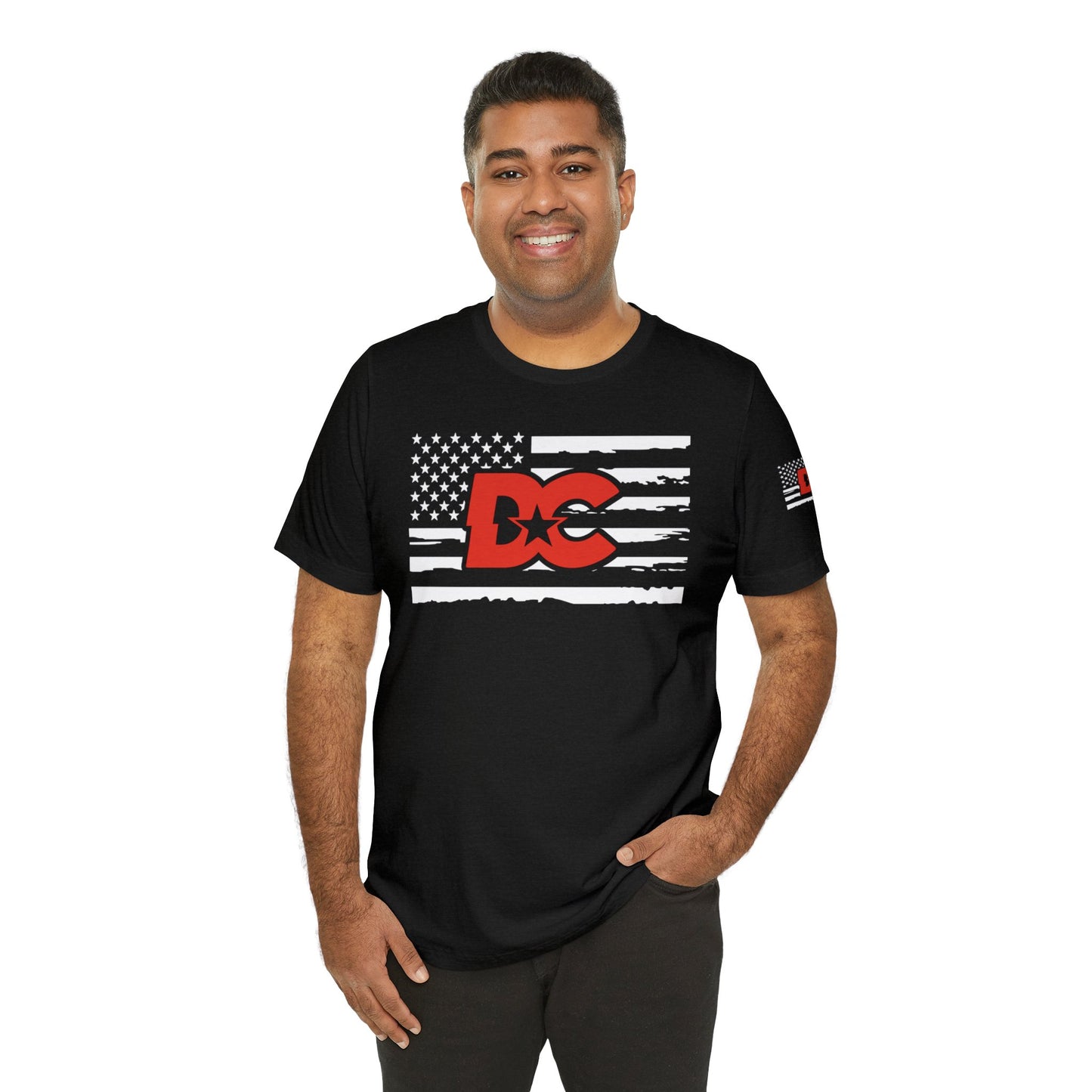 Limited Edition - DC Grunge Flag Tshirt - 500 Units ONLY