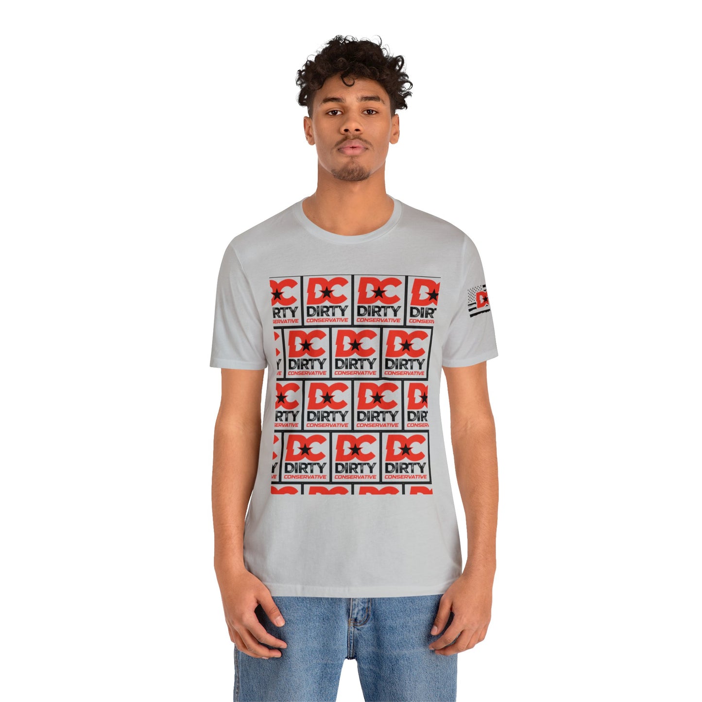 The Dirty Conservative - Square Pattern T-Shirt