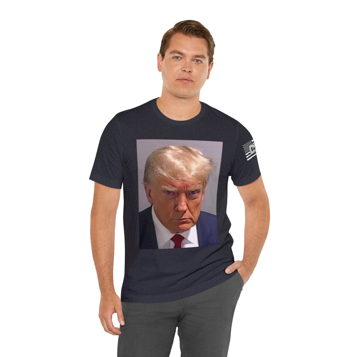 FREE TRUMP Mugshot - Tshirt