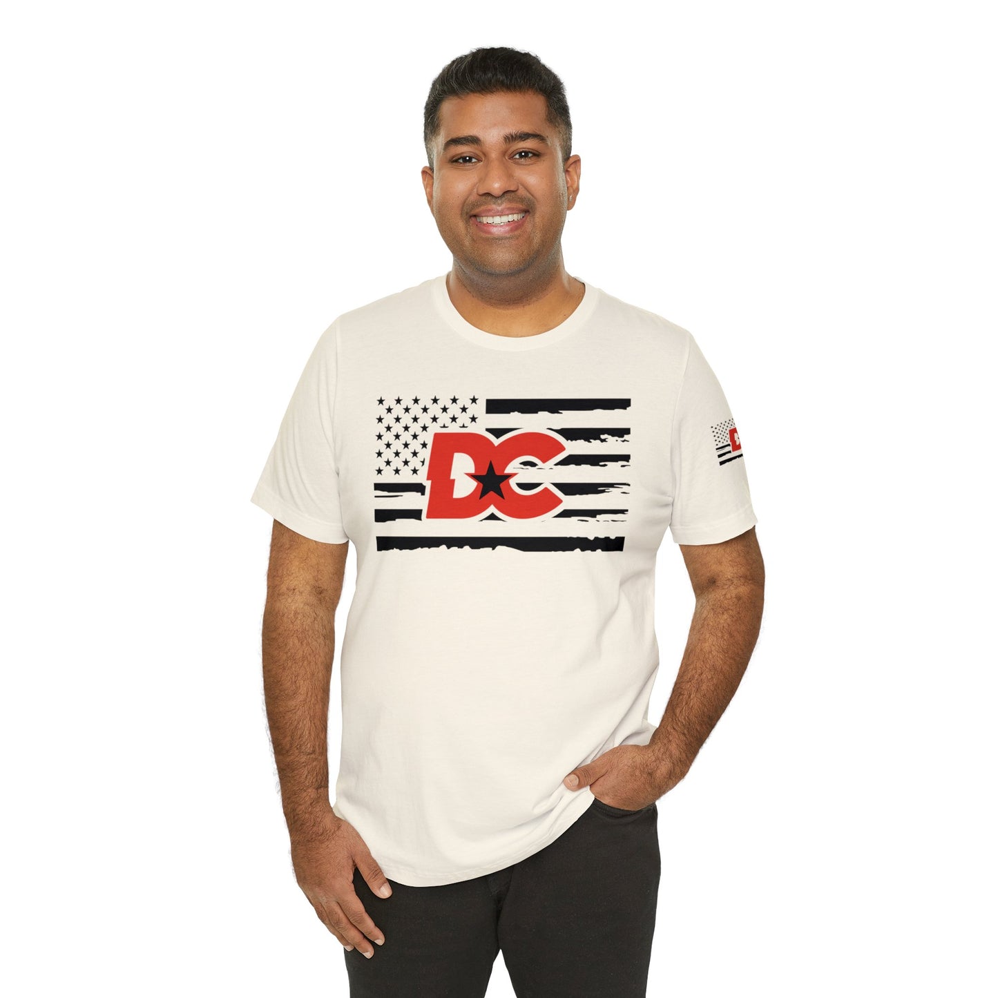 Limited Edition - DC Grunge Flag Tshirt - 500 Units ONLY