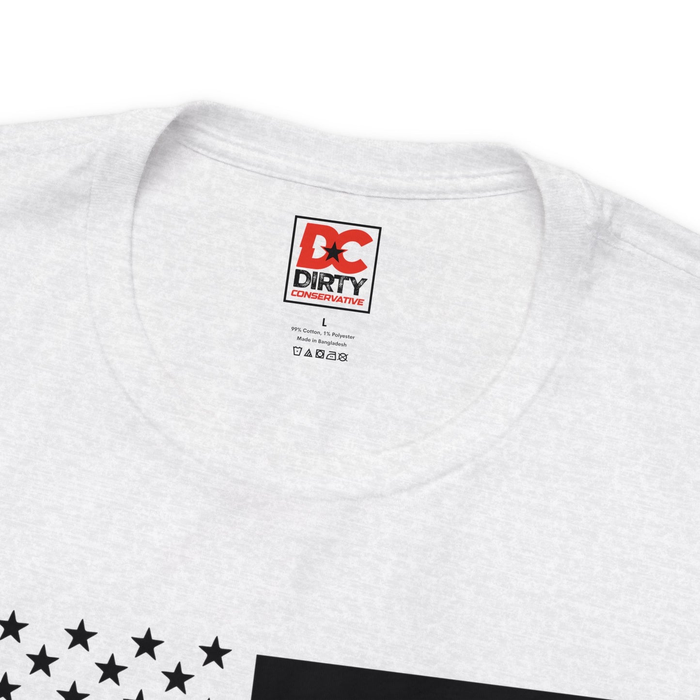 Limited Edition - DC Grunge Flag Tshirt - 500 Units ONLY