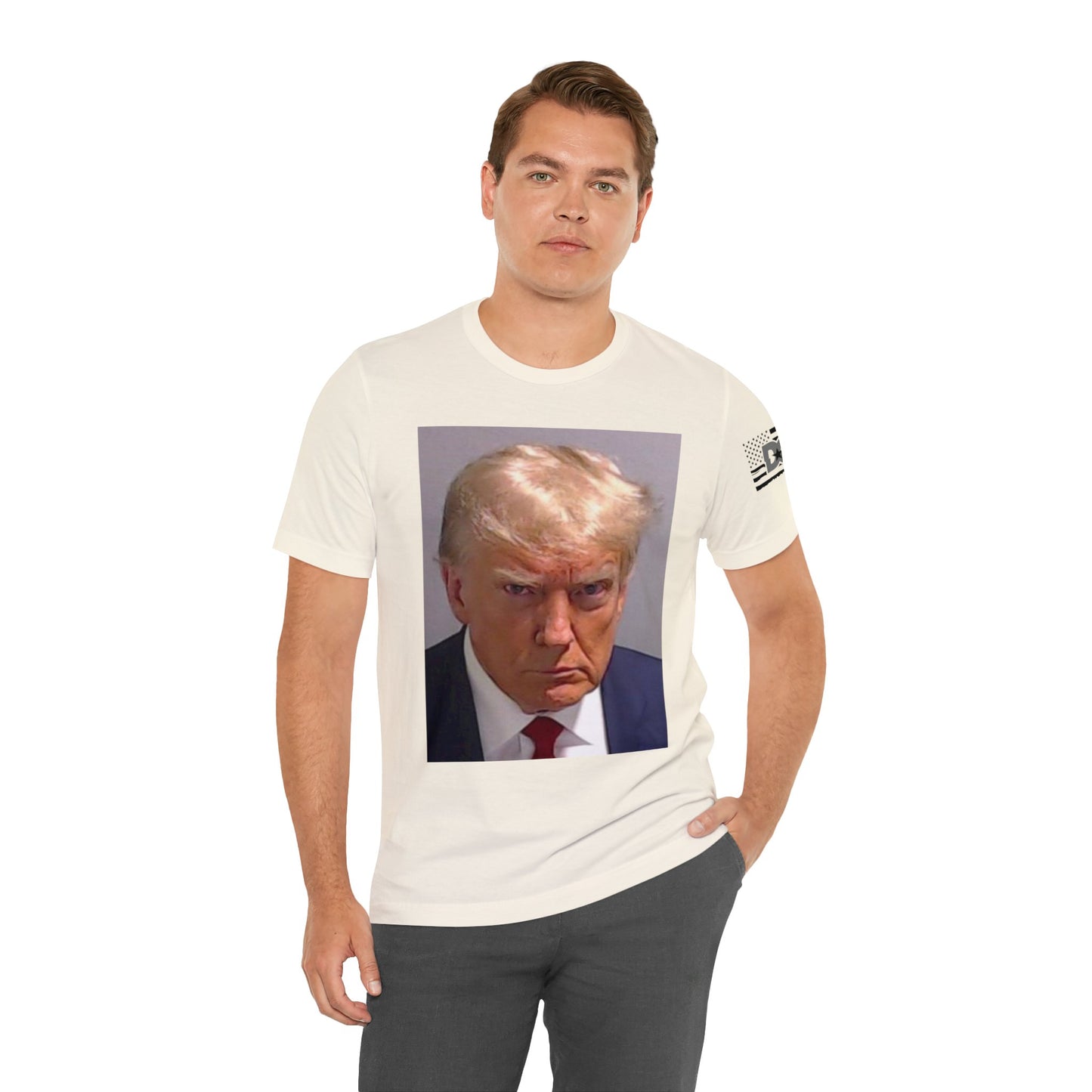 FREE TRUMP Mugshot - Tshirt