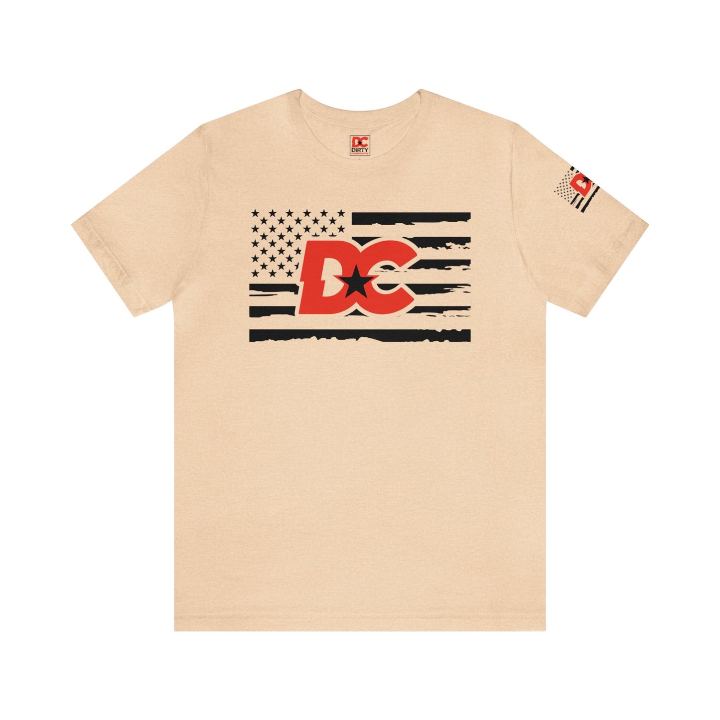 Limited Edition - DC Grunge Flag Tshirt - 500 Units ONLY